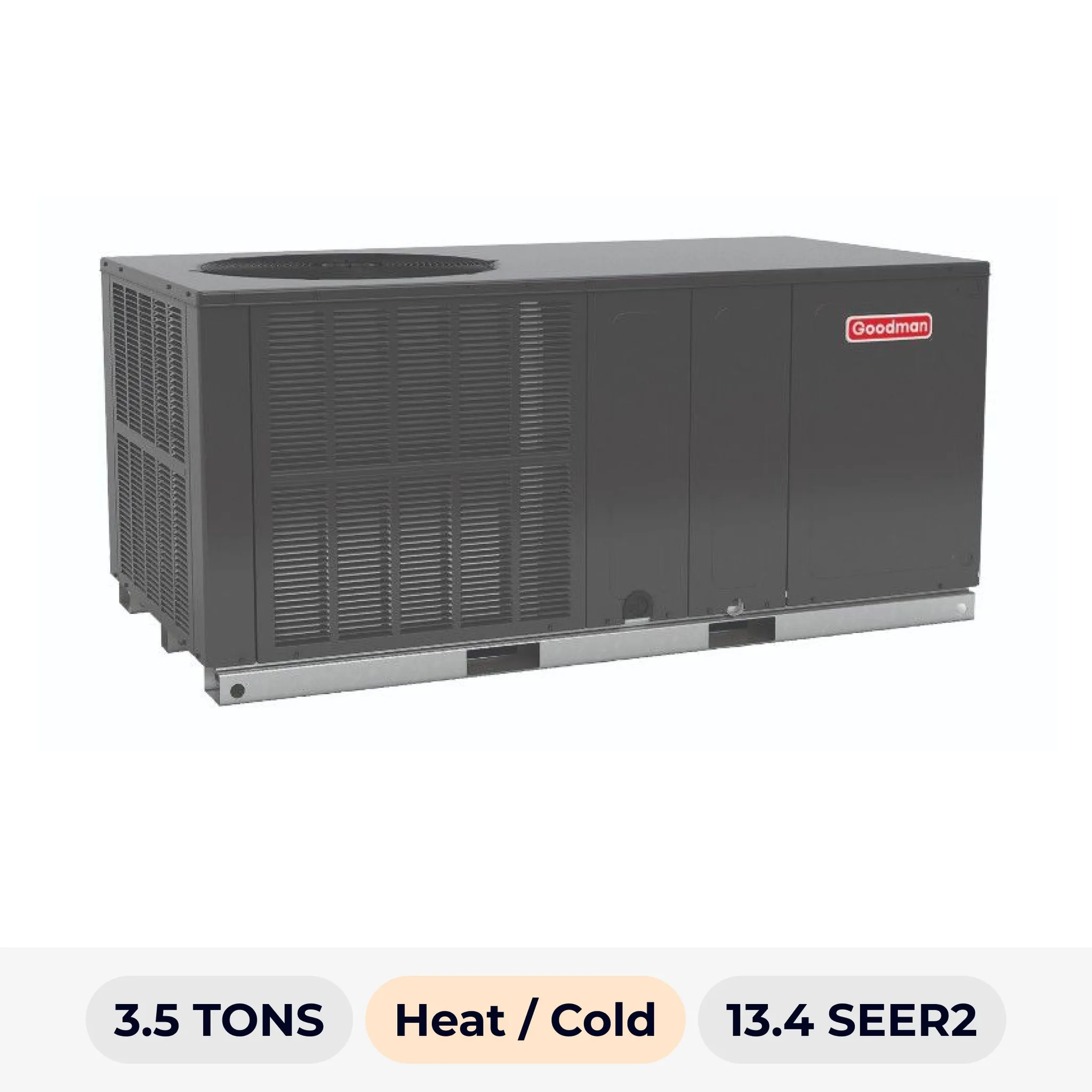 GOODMAN 3.5 TON Unidad paquete bomba de calor R-32